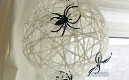 Colgante de arañas para Halloween