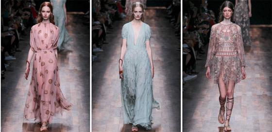 Desfile de Valentino en Paris Fashion Week SS 2015