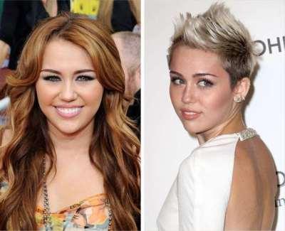 cambio de look Miley Cyrus
