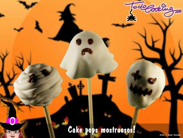 Cake pops monstruosos