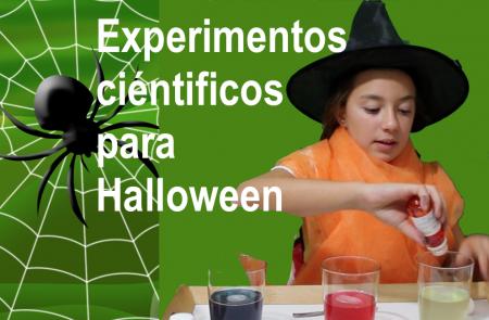 Experimentos científicos Halloween