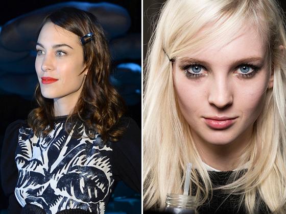 peinado con maxi horquilla