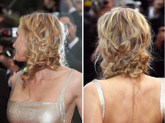 peinado diane kruger horquillas