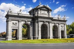 La puerta de Alcalá de Madrid