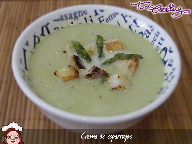 Crema de espárragos