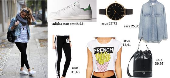 outfit sporty adidas