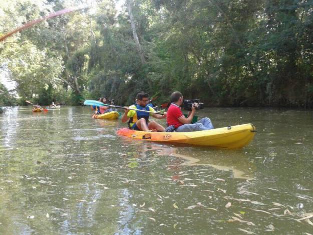 piragua, viajar con niños, excursiones, aljarafe, doñana, guadiamar