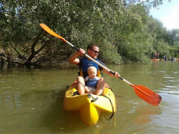piragua, viajar con niños, excursiones, aljarafe, doñana, guadiamar