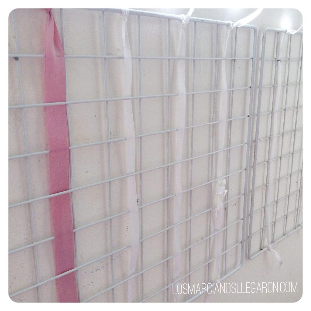 rejillas usadas como organizadores