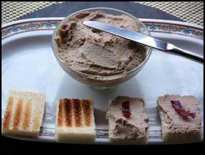 Paté de champiñones 001 Paté de champiñones