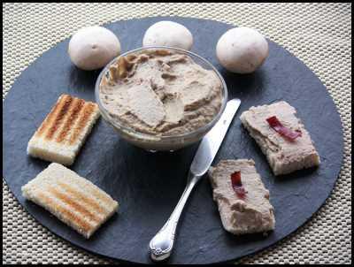 Paté de champiñones 002 Paté de champiñones