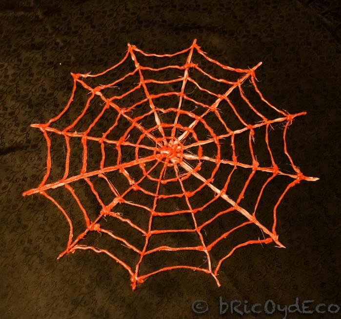 decoracion-mesa-halloween-telaraña