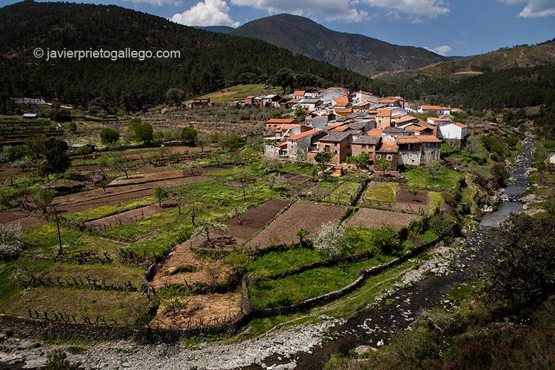 Localidad de Castillo. Comarca de Las Hurdes. Cáceres. Extremadura. España. © Javier Prieto Gallego;