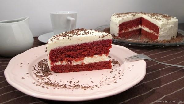 Postres con Verduras - Red Velvet con Remolacha