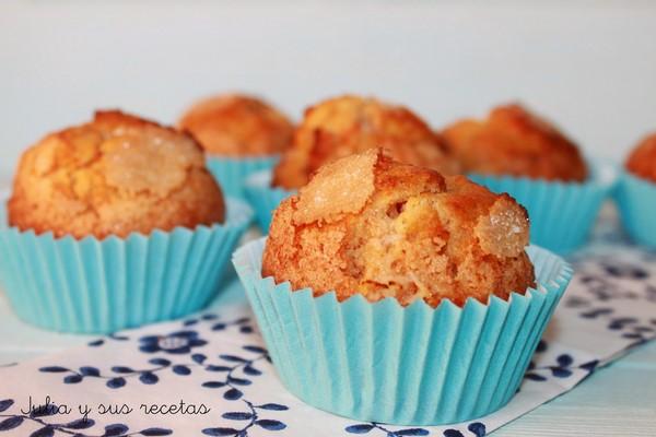Postres con Verduras - Muffins de Zanahoria Rellenos de Crema