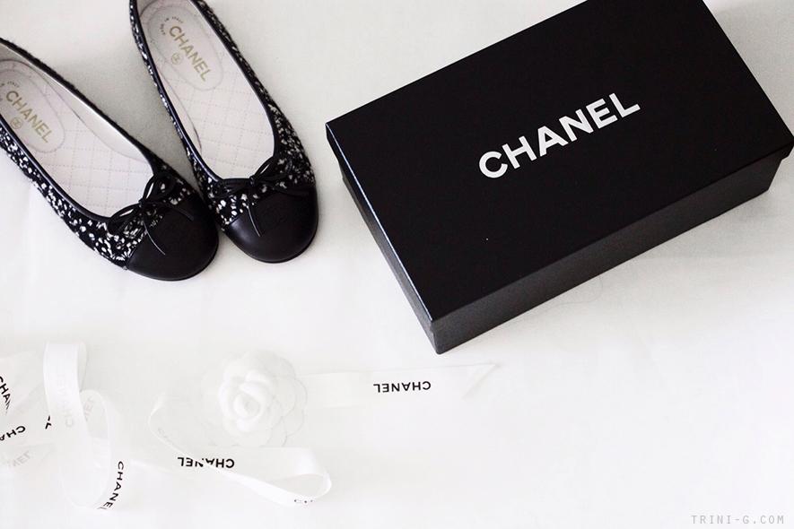 Trini | Chanel Tweed flats