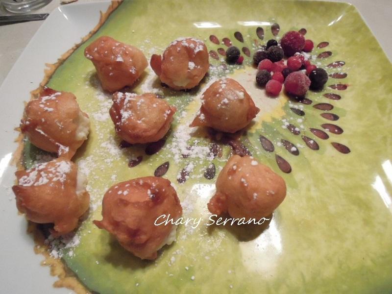 BUÑUELOS DE VIENTO RELLENOS