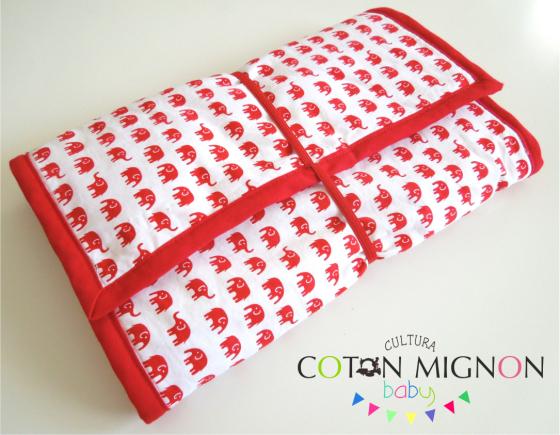 Cambiador portátil cultura coton mignon