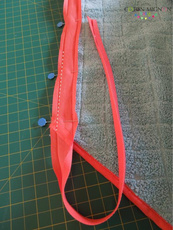 costura de todo el bies