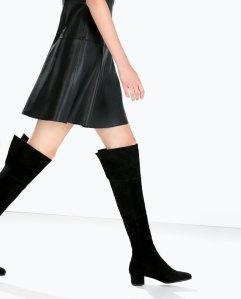 nuestra moda sera leyenda botas zara 129.99