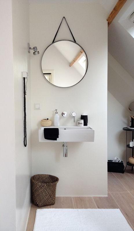 Baños pequeños - Lavabo suspendido