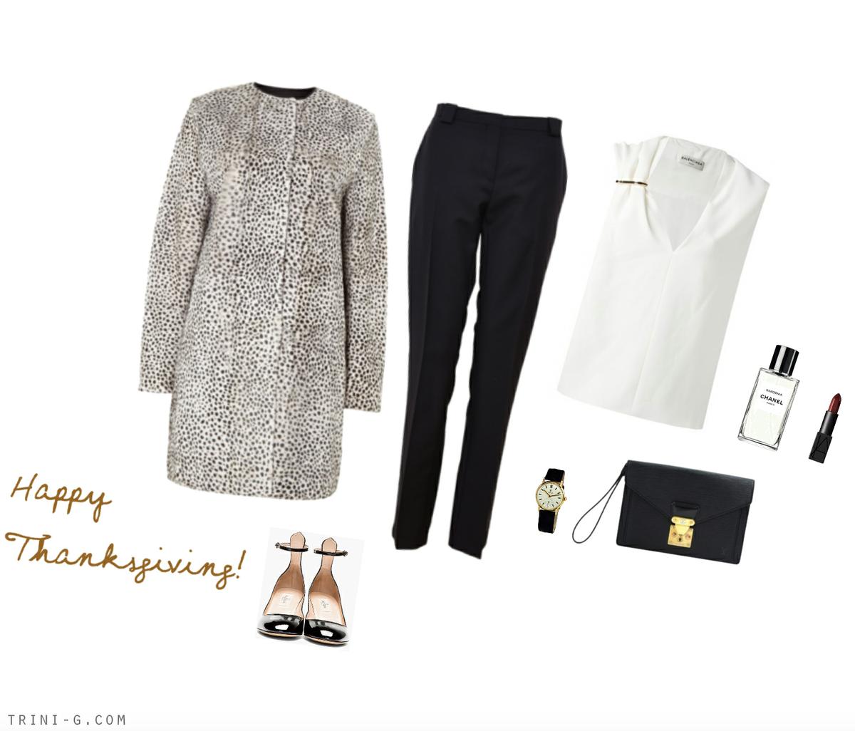 Trini blog | Thanksgiving outfit
