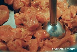 triturar membrillo