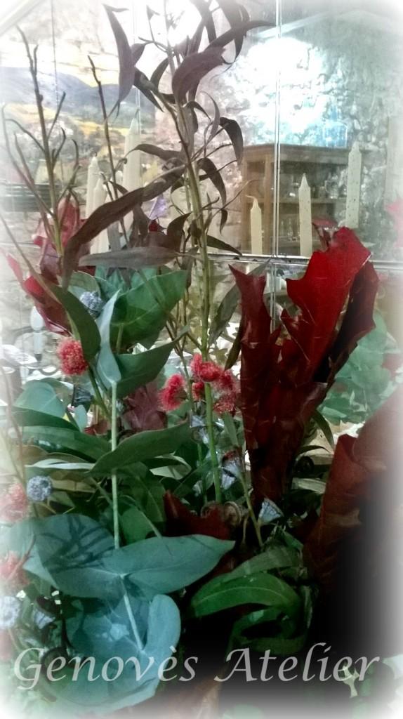 Detalle ramo verde Genoves Atelier