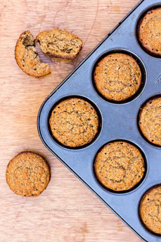 muffins te chai saludables