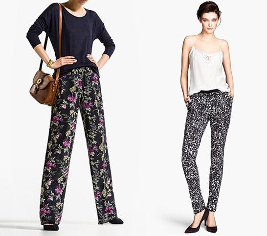 pantalones estampados