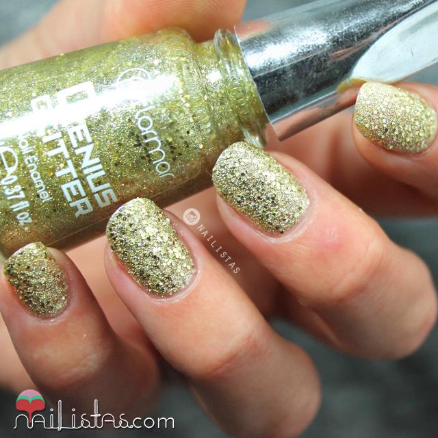 flormar glitter genius stardust swatch