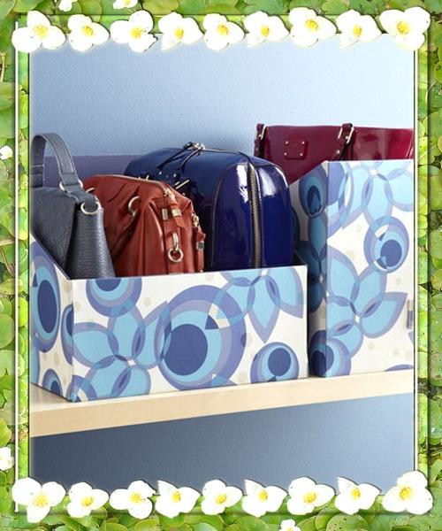 COMO GUARDAR U ORGANIZAR LOS BOLSOS
