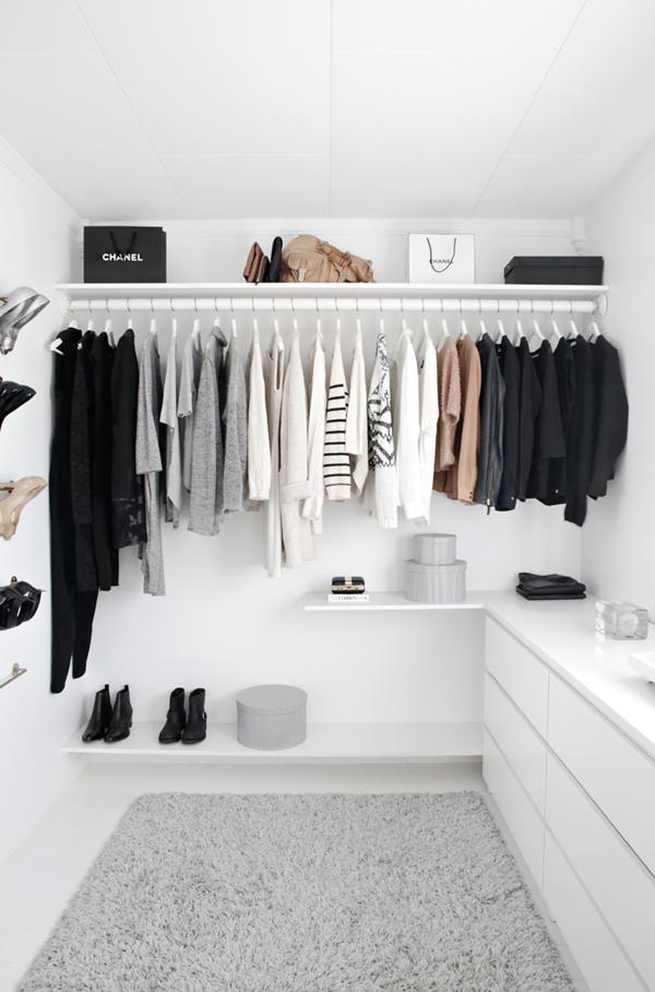Convertir un dormitorio en vestidor
