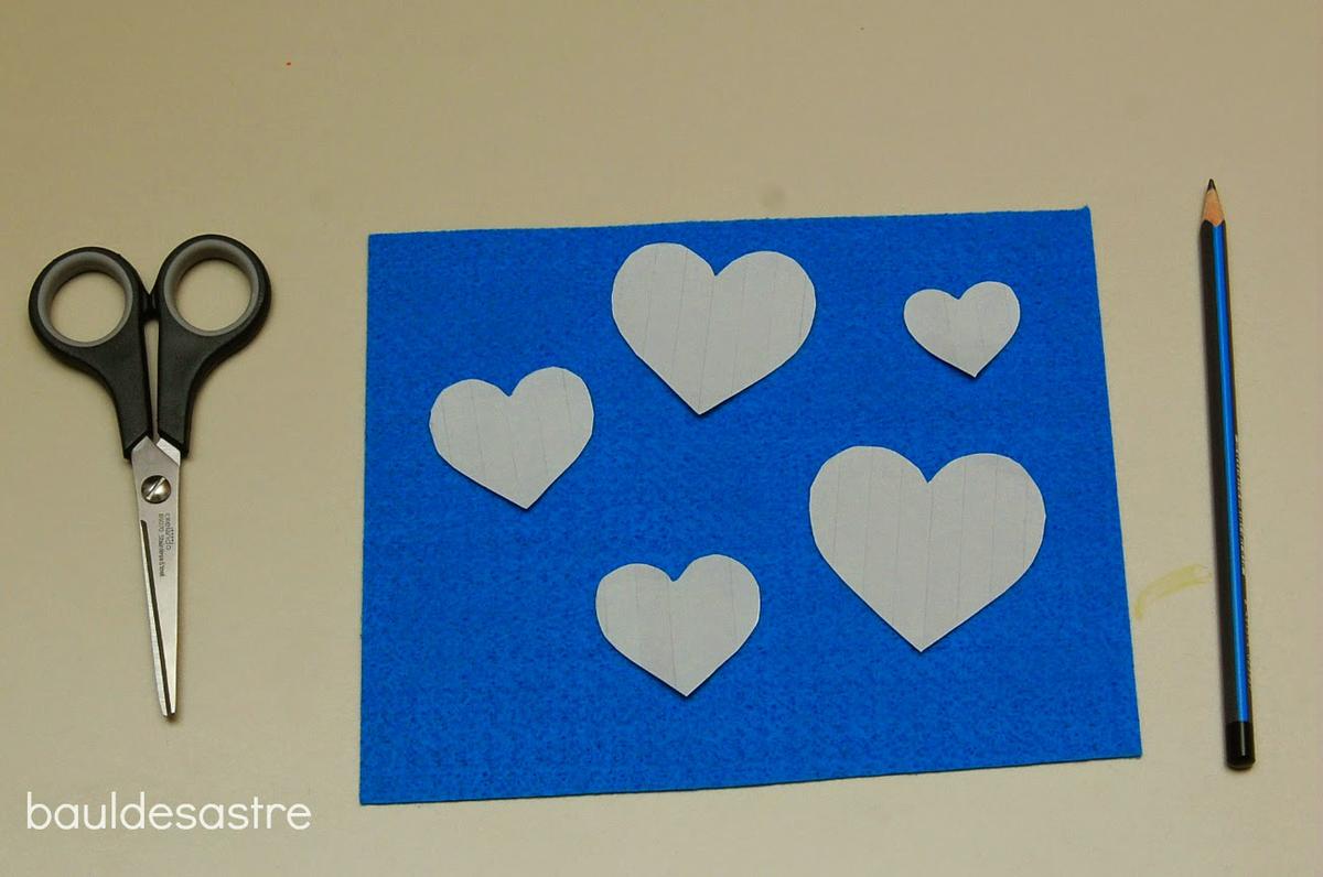 corazones de fieltro, bauldesastre