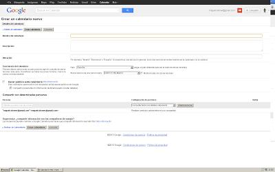 Programando evento hangout en Google Calendar