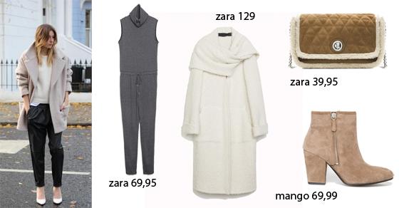 Outfit siguiendo la tendencia oversize