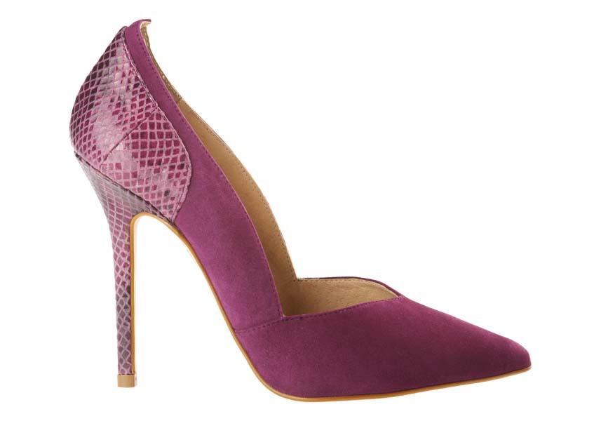 Stilettos talón piel