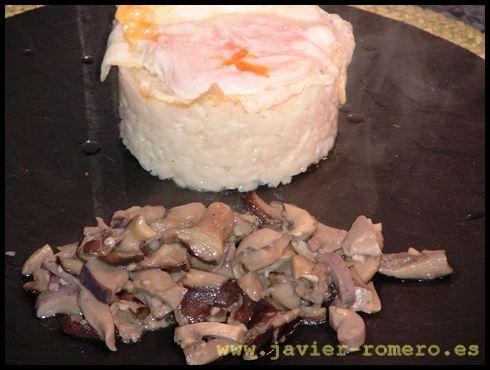 Arroz blanco con setas 0011 Recetas caseras fáciles menú 34