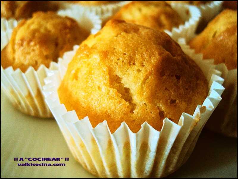 Magdalenas de mandarina Recetas caseras fáciles menú 28