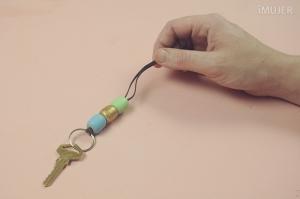 Como armar un llavero (5)