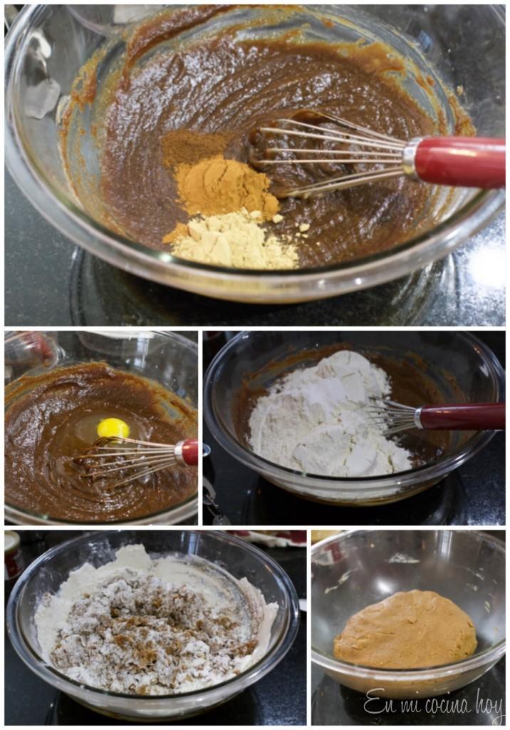 Galletas de Jengibre y Miel, receta paso a paso