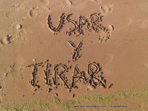 Usar y Tirar Frases de Reciclado Creativo