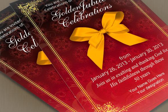 Invitaciones de Bodas de Oro