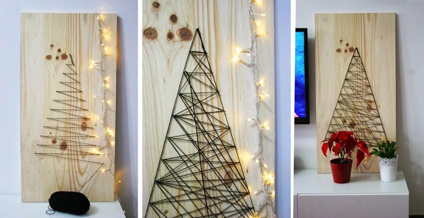 El árbol de navidad handmade de Decorar en familia - DIY3