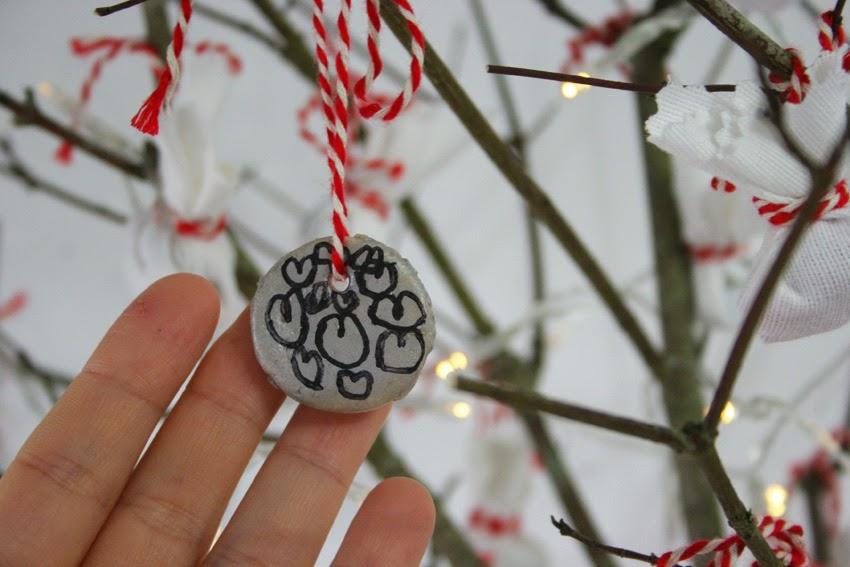 El árbol de navidad handmade de Decorar en familia - Adornos navideños con pasta de sal4