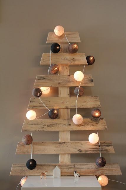 Ideas DIY, Arboles de Navidad en madera