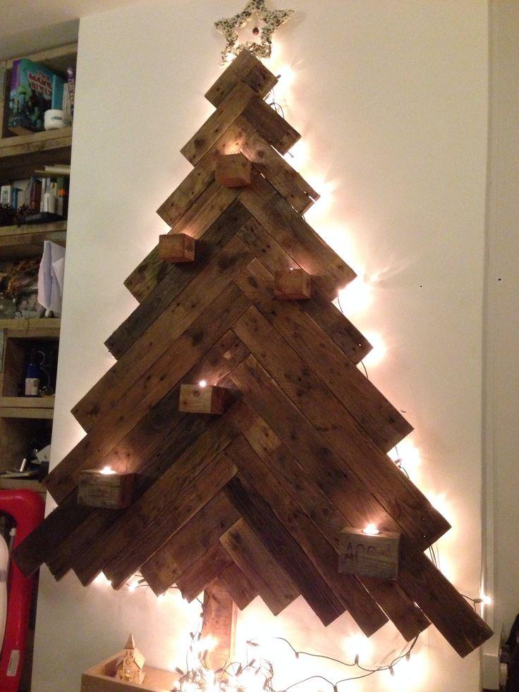 Ideas DIY, Arboles de Navidad en madera