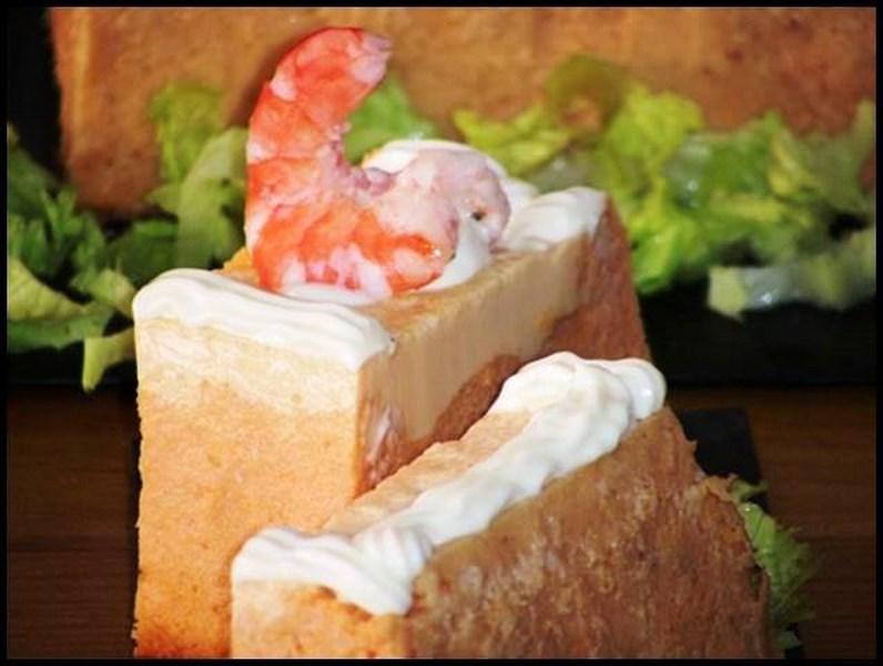 Pastel de pescado 0111 Menú especial de Navidad, menú completo