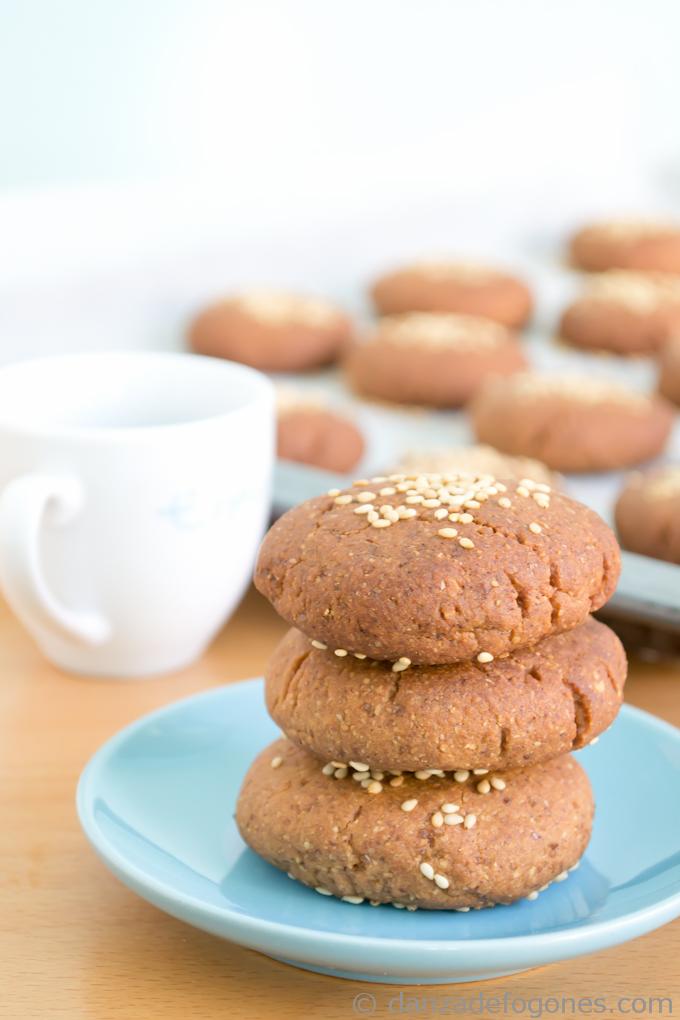 Polvorones veganos | danzadefogones.com #danzadefogones #vegano #vegana #receta