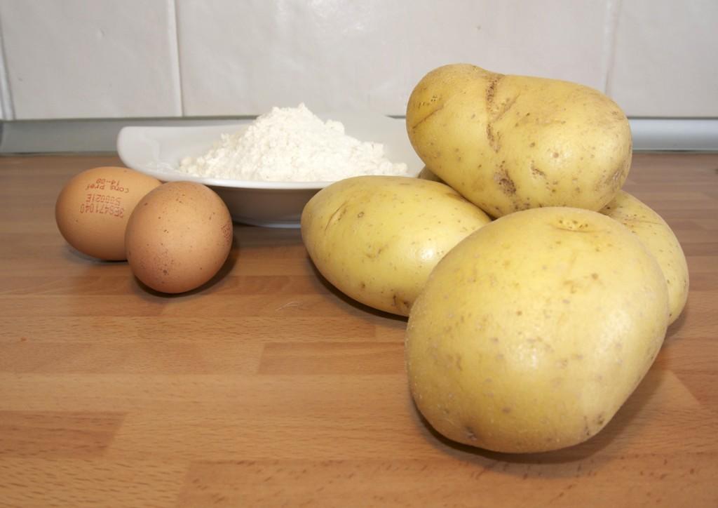 Receta Gnocchi ñoquis patatas
